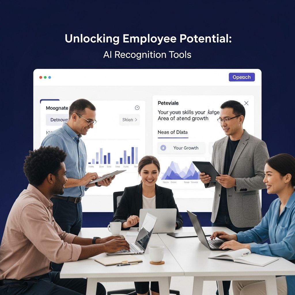 Unlocking Employee Potential with AI Recognition Tools Graphic Eagle