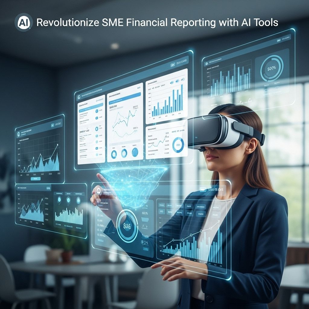 Revolutionize Your SME Financial Reporting with AI Tools Graphic Eagle