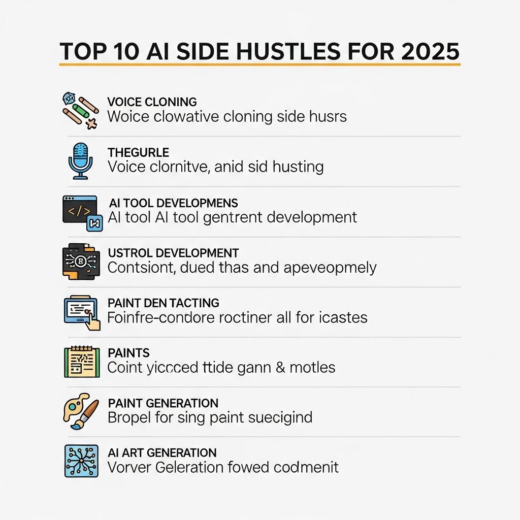 Top 10 AI Side Hustles You Can Start in 2025 - Graphic Eagle