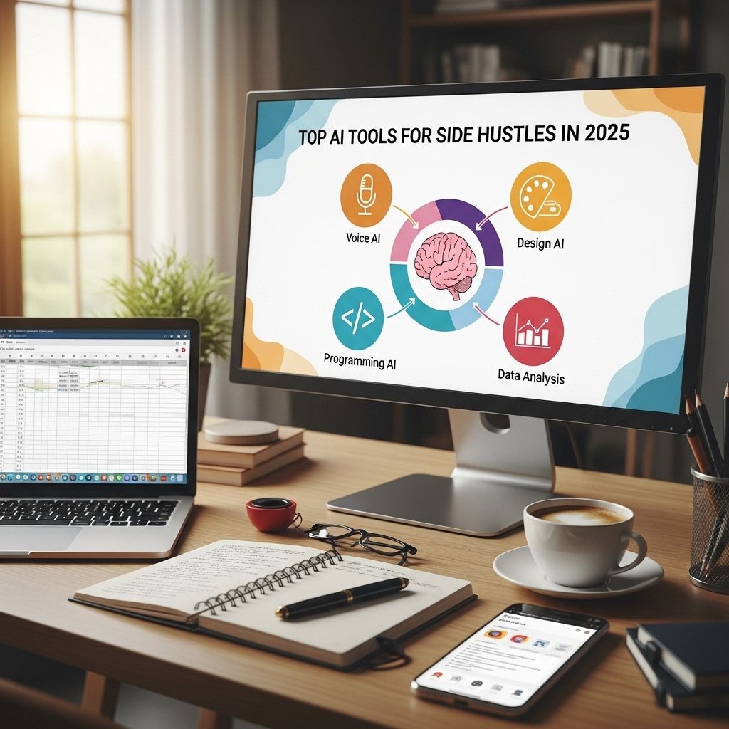 Top AI Tools for Your 2025 Side Hustle - Graphic Eagle