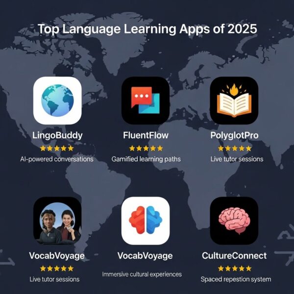 BEST LANGUAGE LEARNING APPS 2025 FREE visual data 3