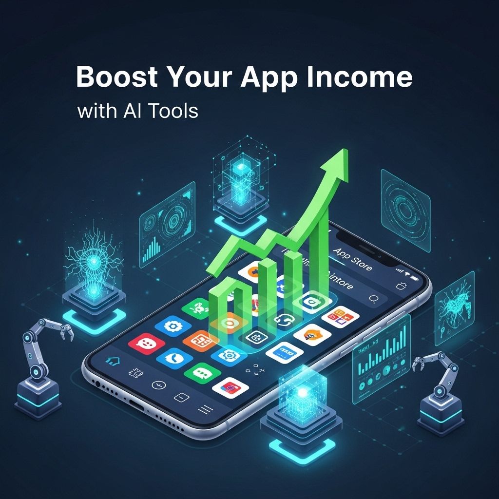Boost Your App Income with AI Tools - Graphic Eagle