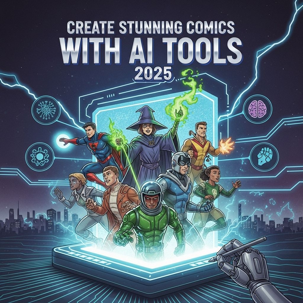 Create Stunning Comics with AI Tools in 2025 - Graphic Eagle