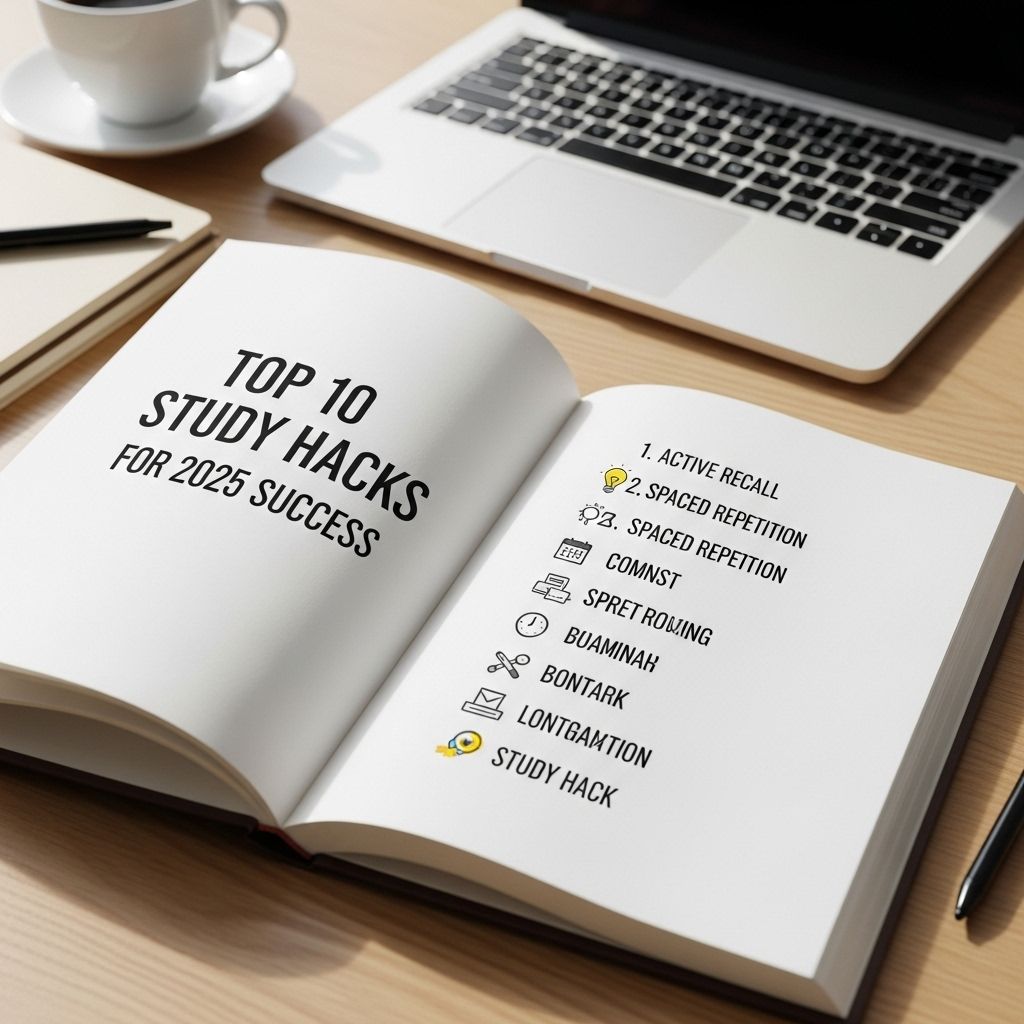 Top 10 Study Hacks for 2025 Success - Graphic Eagle