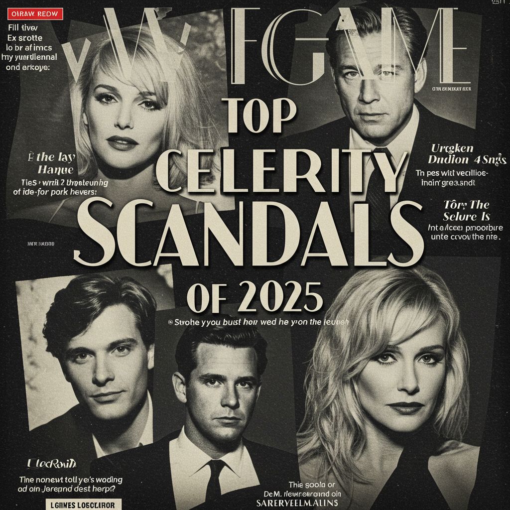 Top Celebrity Scandals of 2025 Uncovered Graphic Eagle