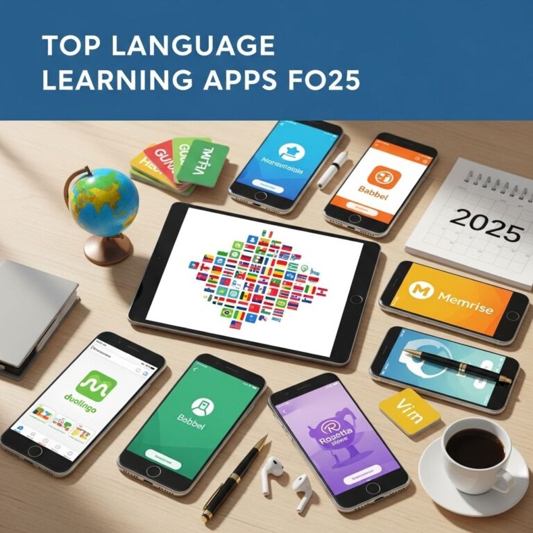 BEST LANGUAGE LEARNING APPS 2025 FREE visual data 5