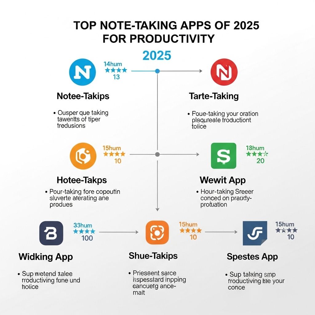 Top Note-taking Apps of 2025 for Maximum Productivity - Graphic Eagle