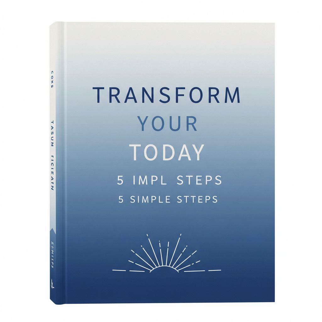 Transform Your Life Today 5 Simple Steps Graphic Eagle