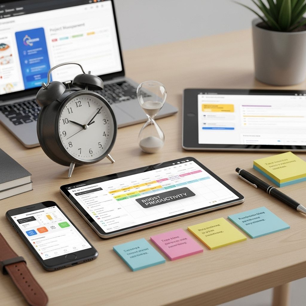 Boost Your Productivity with Essential Time Management Tools - Graphic ...