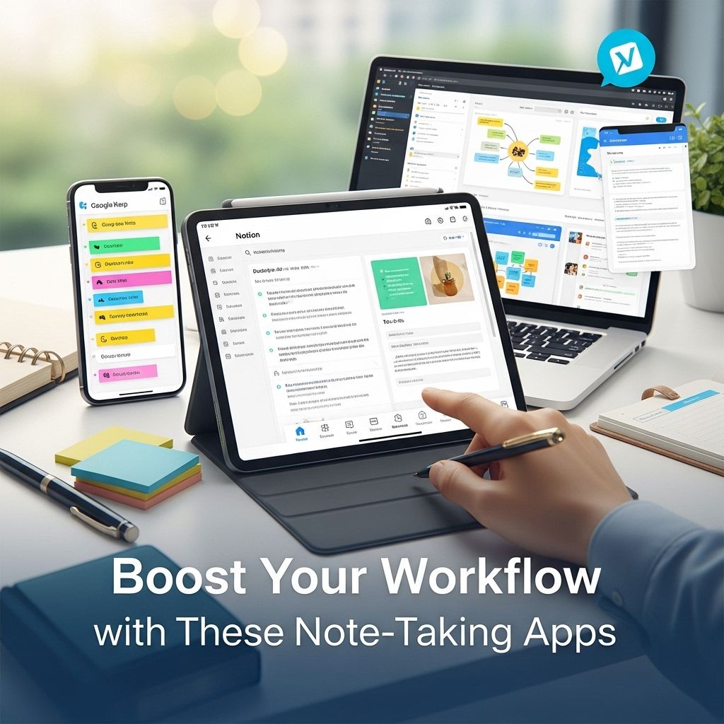 Boost Your Workflow with Top Note-Taking Apps - Graphic Eagle