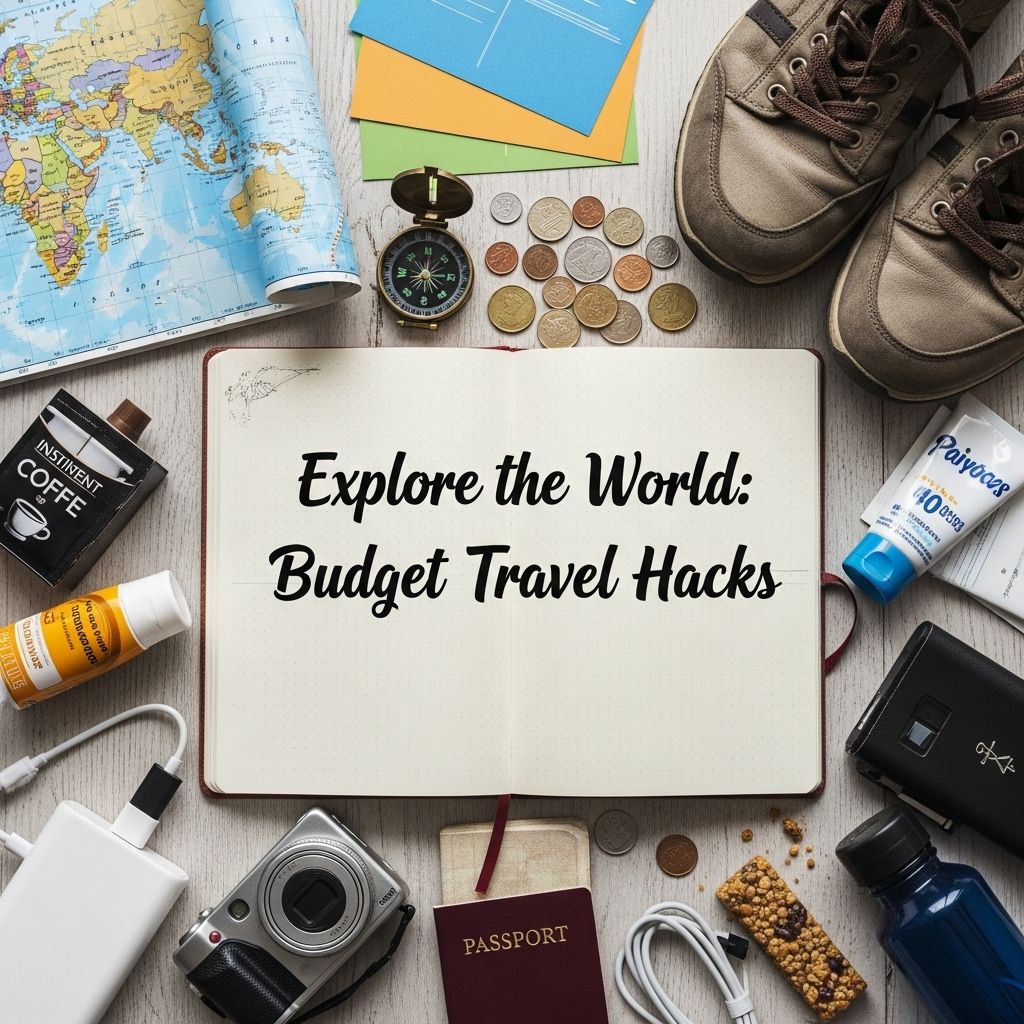 Budget Travel Hacks to Explore the World Graphic Eagle