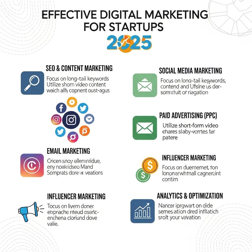 Effective Digital Marketing Strategies for Startups in 2025 - Graphic Eagle