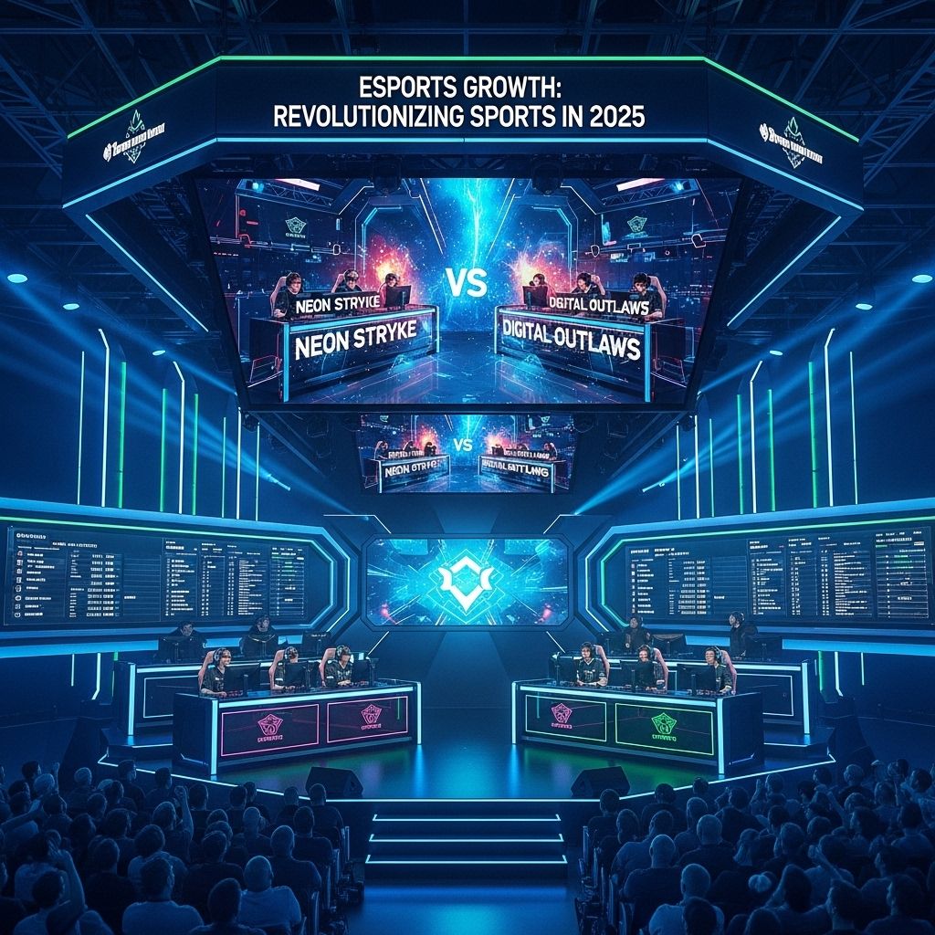 Esports Growth: Revolutionizing Sports in 2025 - Graphic Eagle