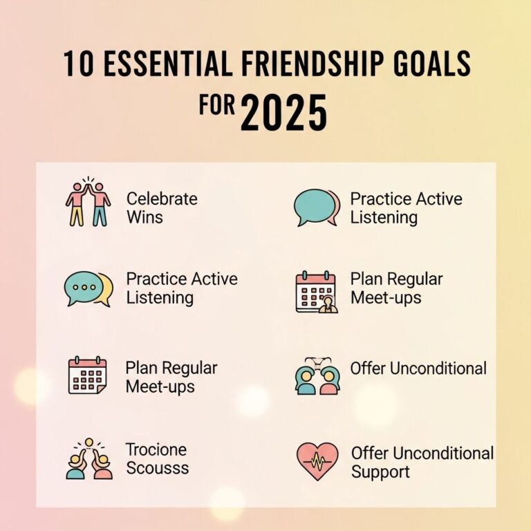 10 Essential Friendship Goals for 2025 - Graphic Eagle