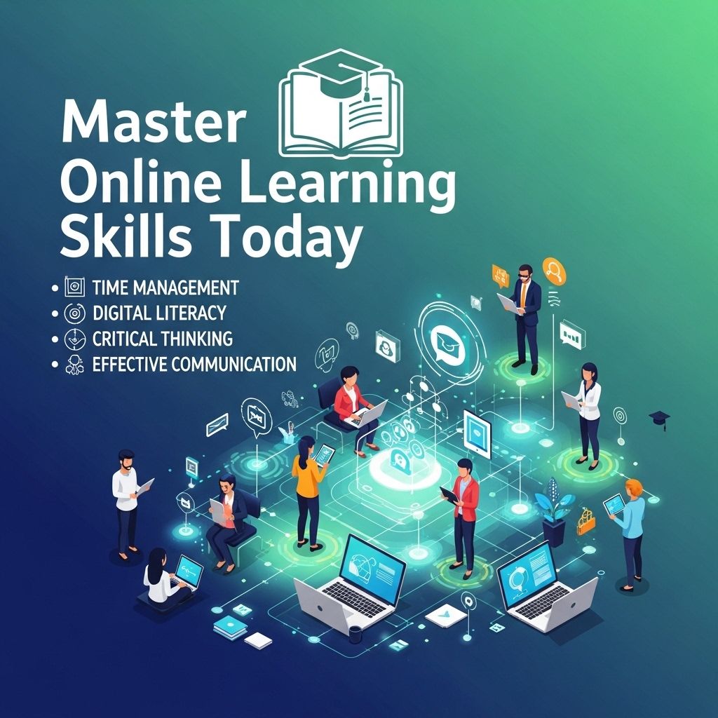 Master Online Learning Skills Today Graphic Eagle(01)