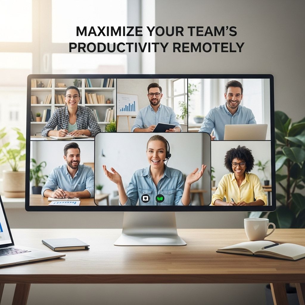 Maximize Your Team S Productivity Remotely Graphic Eagle
