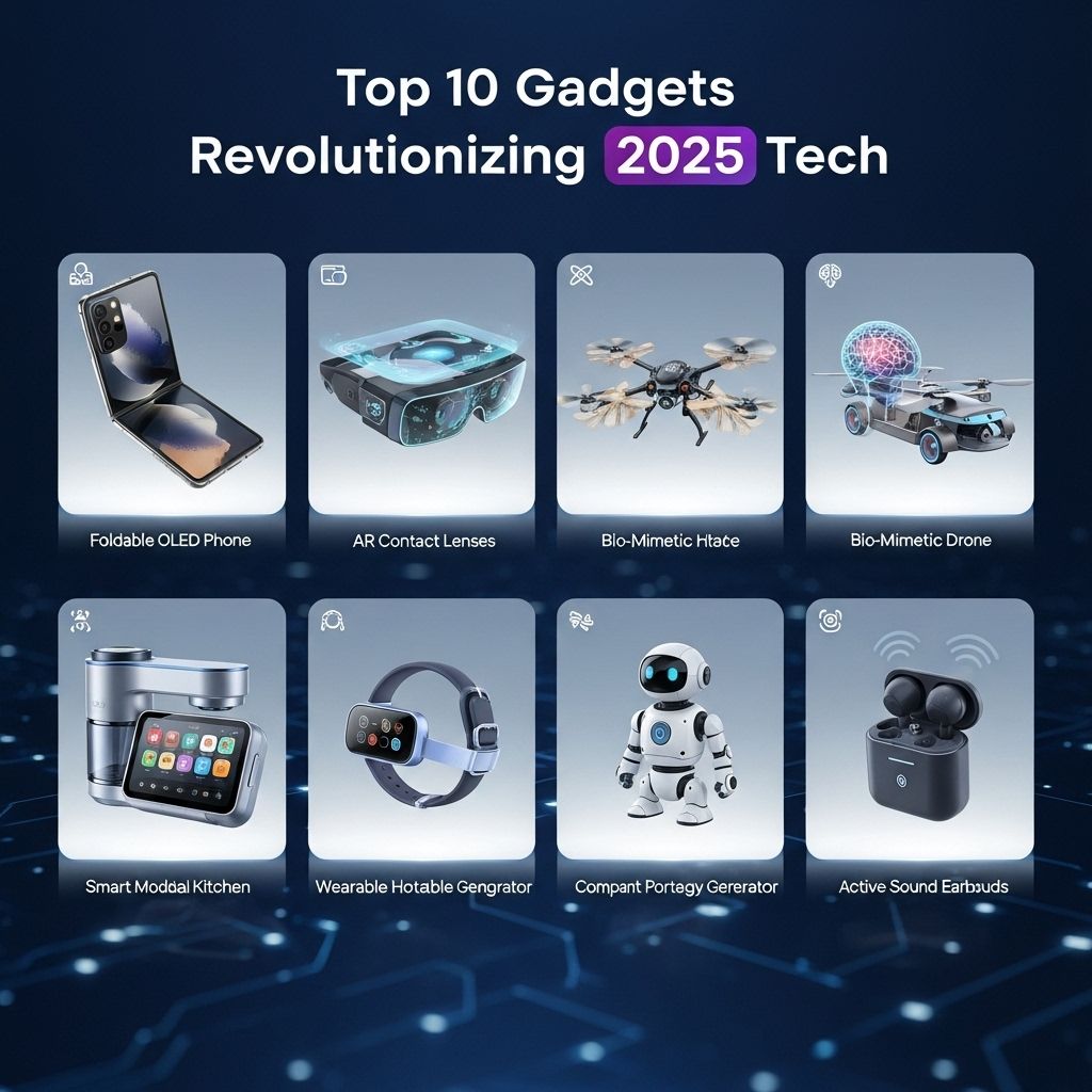 Top 10 Gadgets Revolutionizing Technology in 2025 - Graphic Eagle