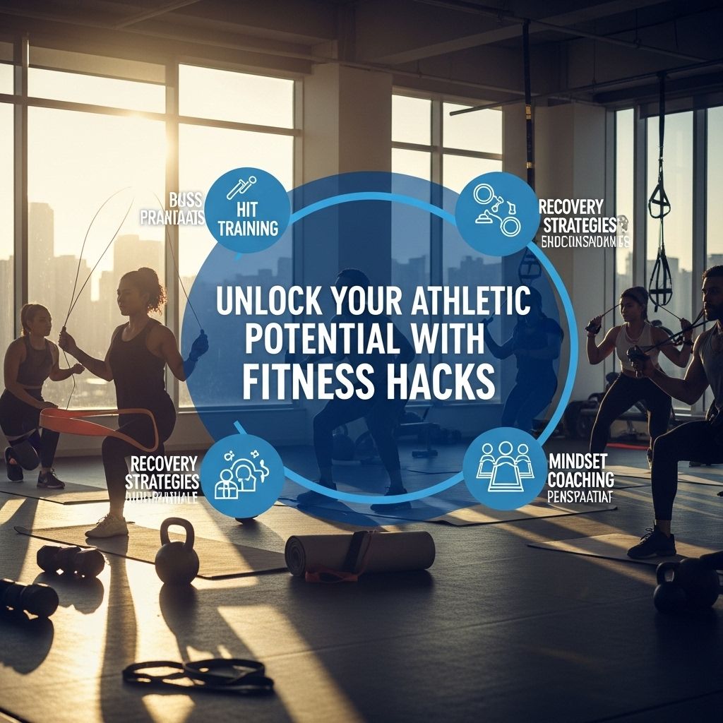 Unlock Your Athletic Potential with These Fitness Hacks Graphic Eagle