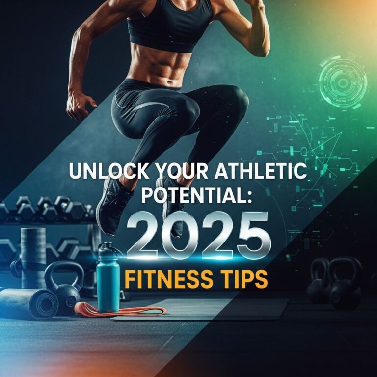 Unlock Your Athletic Potential with 2025 Fitness Tips Graphic Eagle