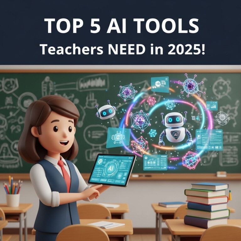 Top 5 AI Tools Teachers Need in 2025 - Graphic Eagle