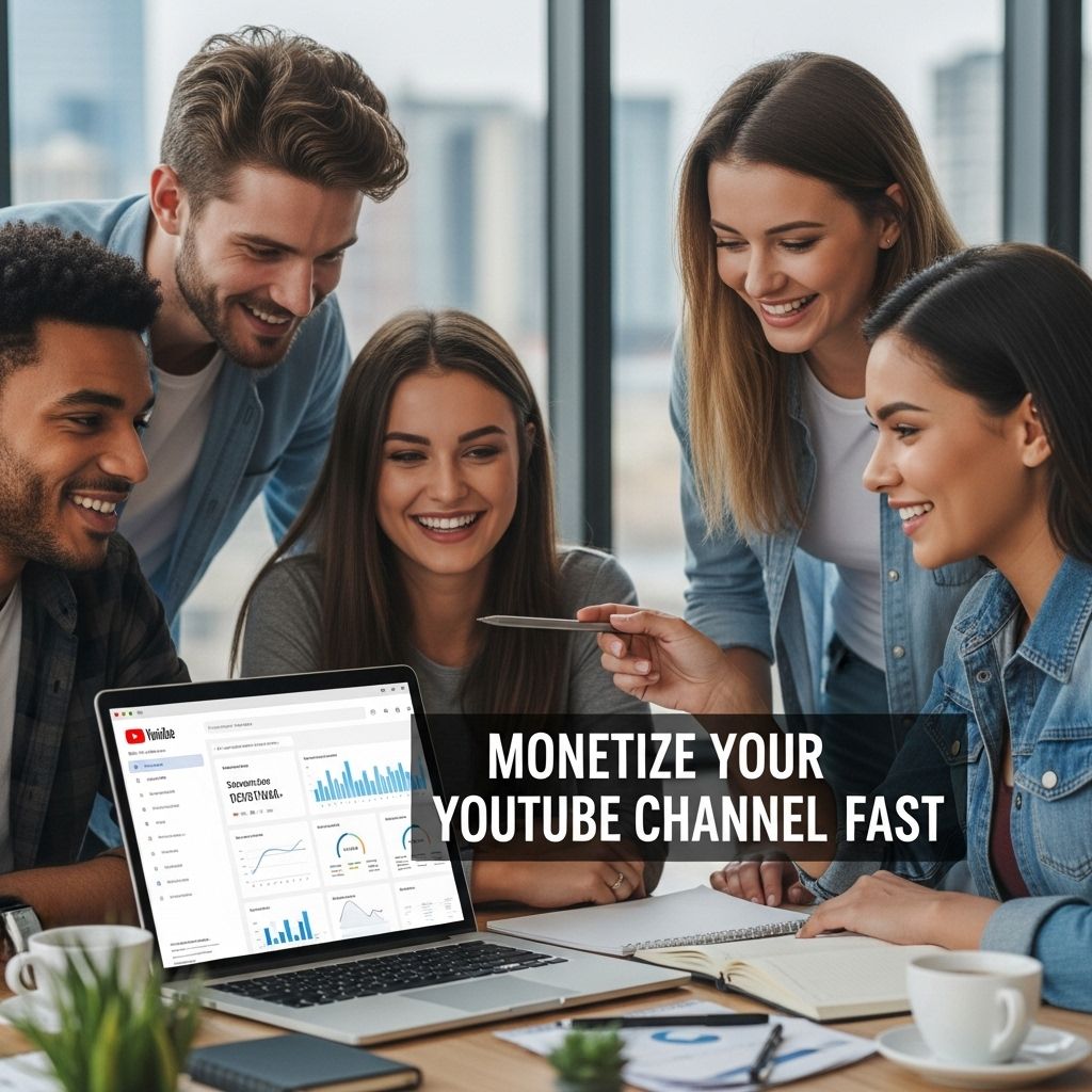Fast Track Your YouTube Channel Monetization - Graphic Eagle