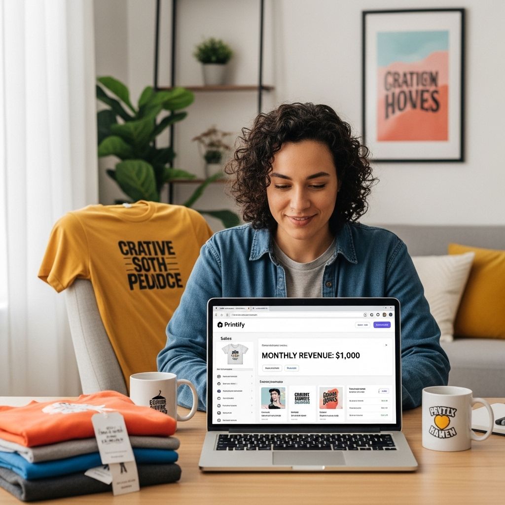 Make $1,000/Month with Printify: A Step-by-Step Guide - Graphic Eagle