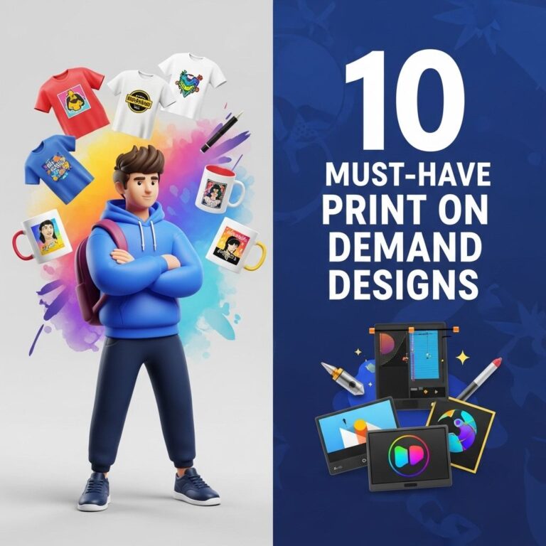 10 Must Have Print On Demand Designs For Success Graphic Eagle