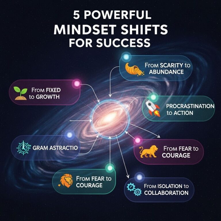 5 Powerful Mindset Shifts For Success Graphic Eagle