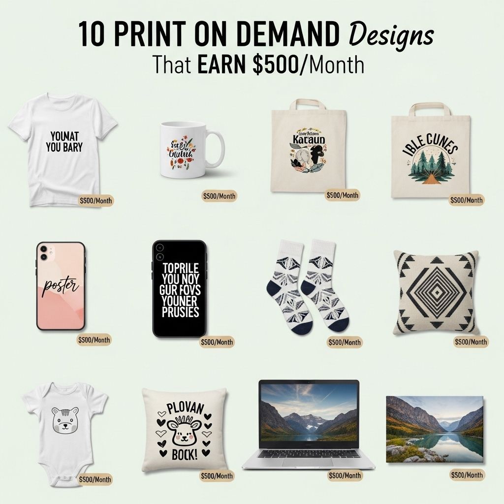 10 Profitable Print On Demand Designs Graphic Eagle