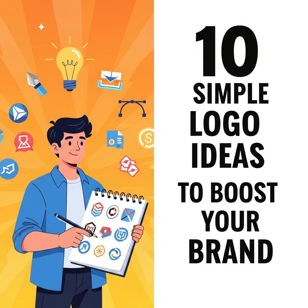 10 Simple Logo Ideas To Boost Your Brand - Graphic Eagle
