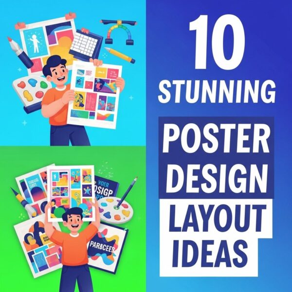 10 Stunning Poster Design Layout Ideas - Graphic Eagle