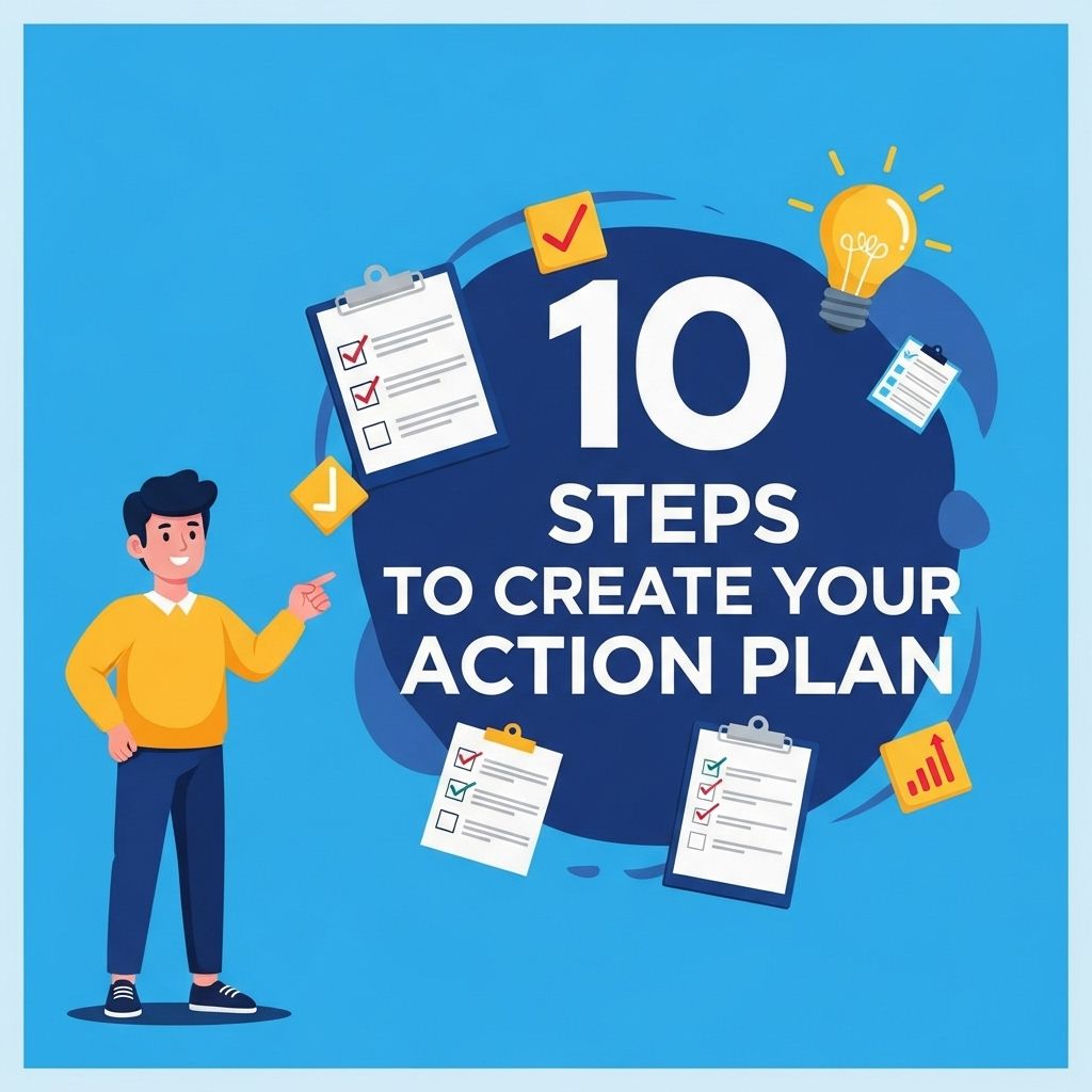 10 Essential Steps to Craft Your Action Plan Graphic Eagle
