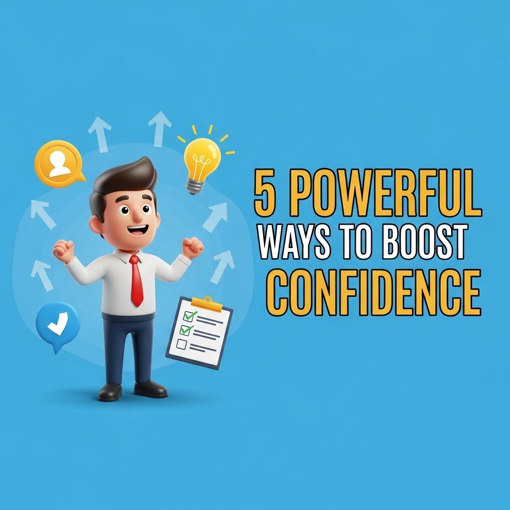 5 Powerful Ways to Boost Your Confidence Graphic Eagle