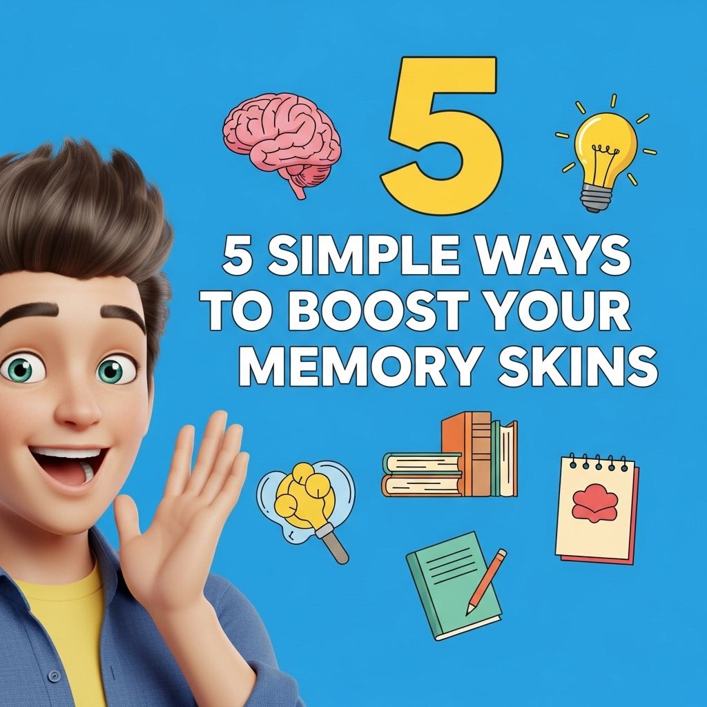 5 Simple Ways to Boost Your Memory Skills - Graphic Eagle