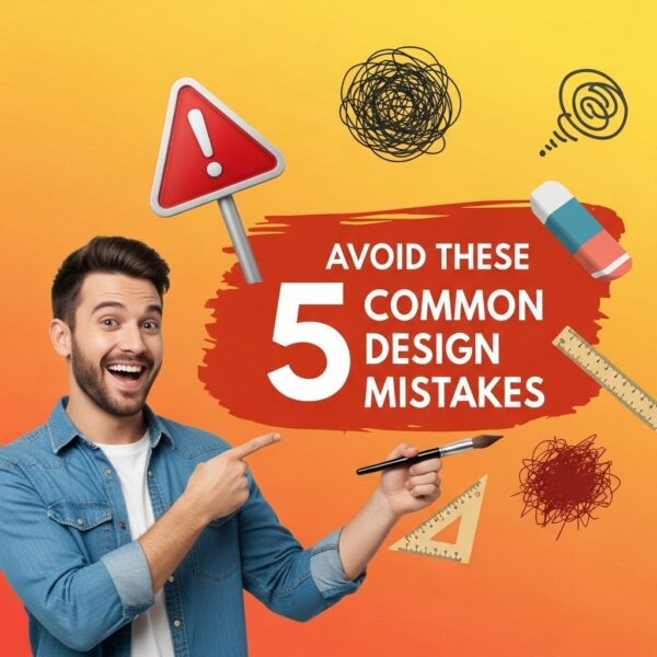 Avoid These 5 Common Design Mistakes - Graphic Eagle