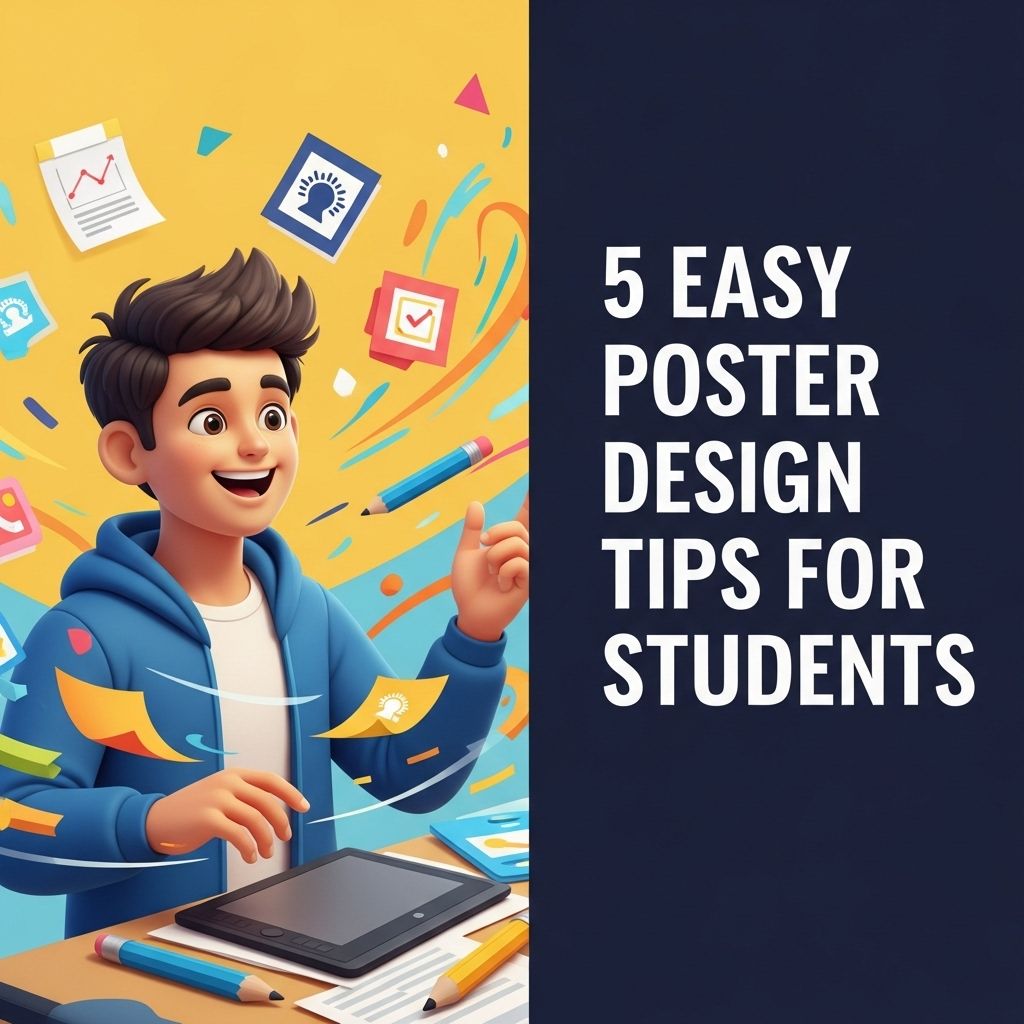5 Easy Poster Design Tips for Students - Graphic Eagle