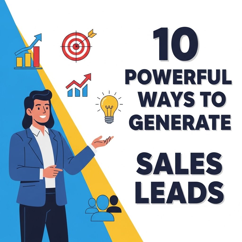 10 Powerful Ways to Generate Sales Leads - Graphic Eagle