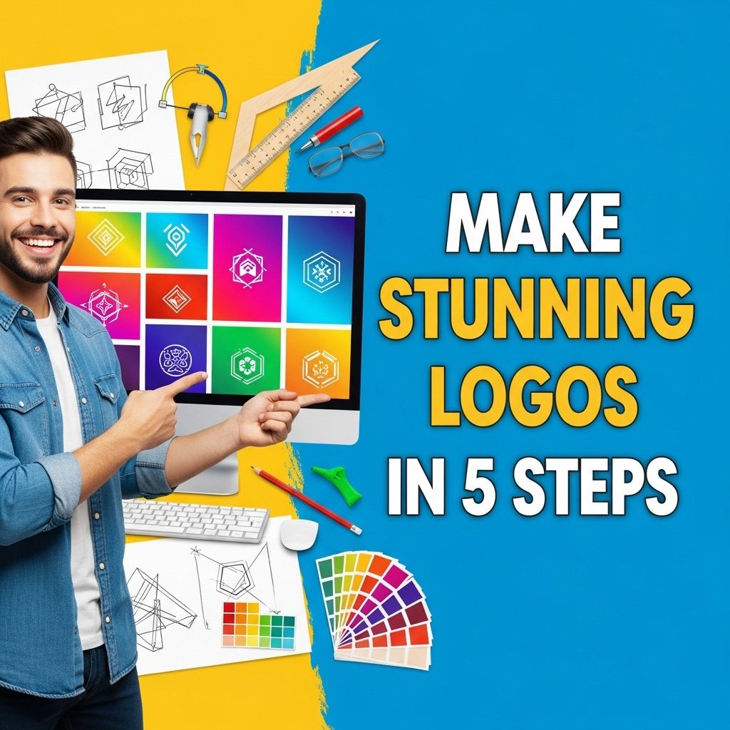 Create Stunning Logos In 5 Simple Steps Graphic Eagle