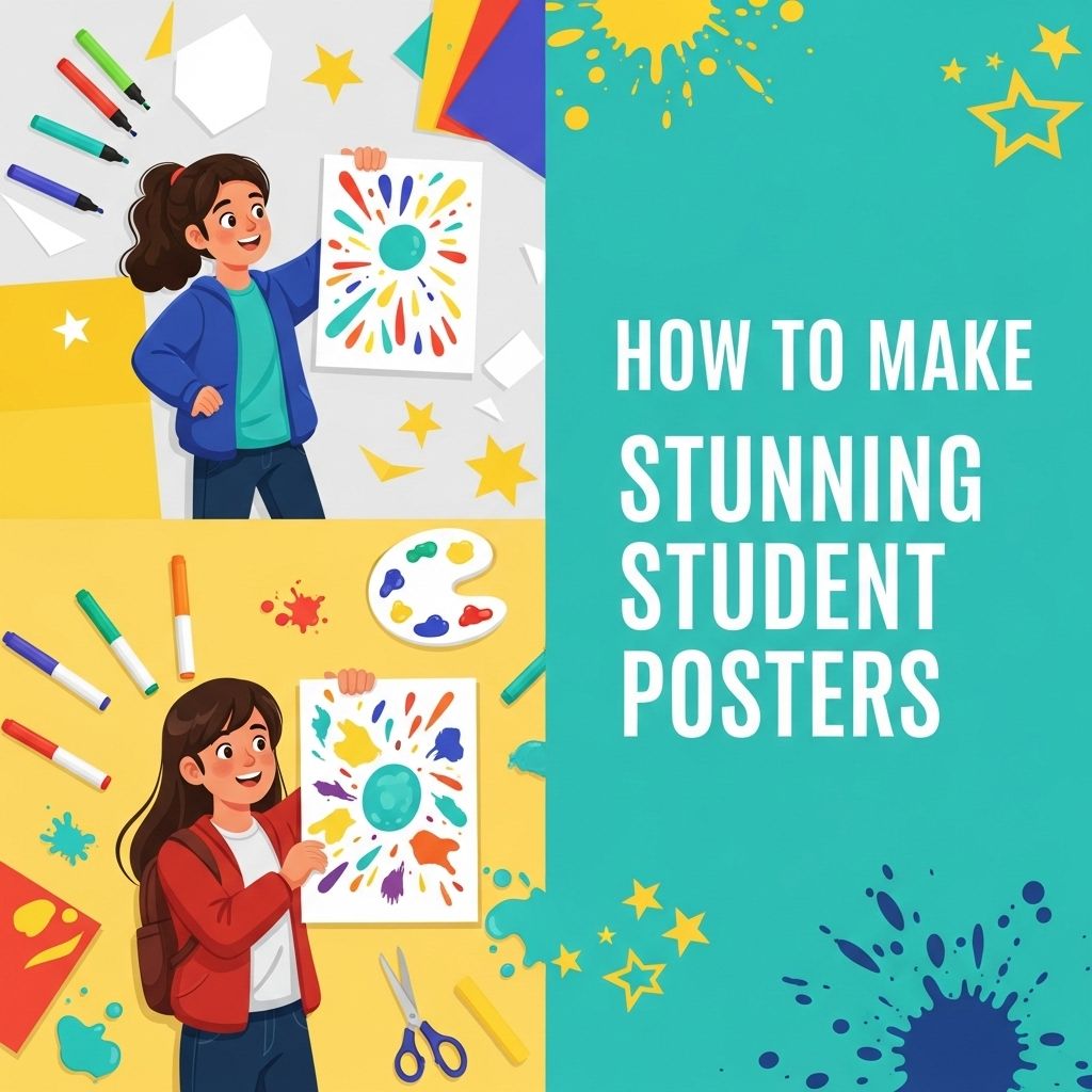 Create Stunning Student Posters: A Step-by-Step Guide - Graphic Eagle