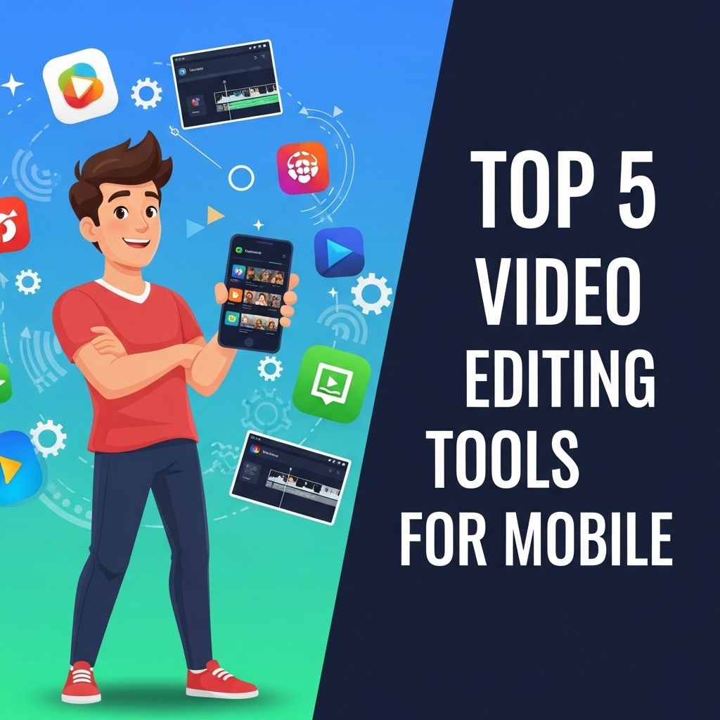 Top 5 Mobile Video Editing Tools You Must Try - Graphic Eagle