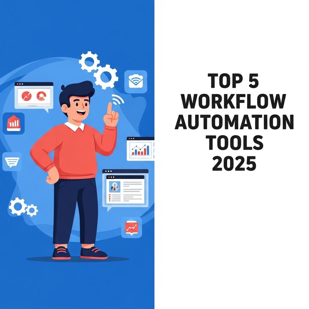 Top 5 Workflow Automation Tools for 2025 - Graphic Eagle