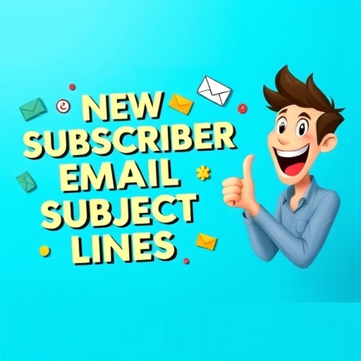 New Subscriber Email Subject Lines