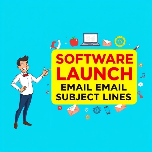 Software Launch Email Subject Lines